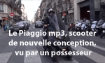 The Piaggio mp3 3-wheel scooter seen by an mp3 owner